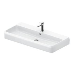 Umywalka szlifowana 100x47cm, Duravit Qatego - Biały błyszczący 