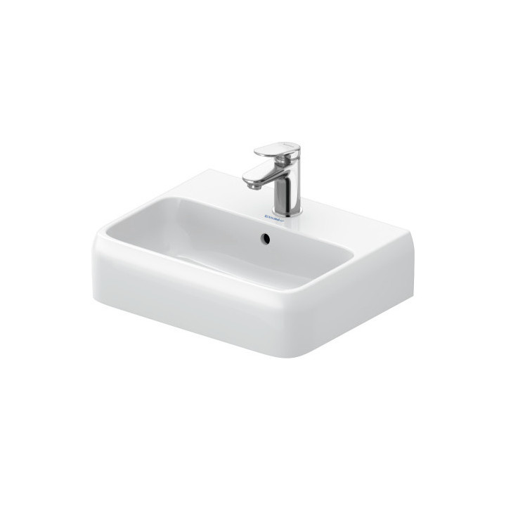Umywalka mała, 45x35cm, Duravit Qatego - Biały błyszczący (HyG)