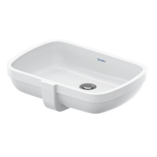 Umywalka blatowa, 48x32cm, Duravit Qatego - Biały błyszczący (HyG) 