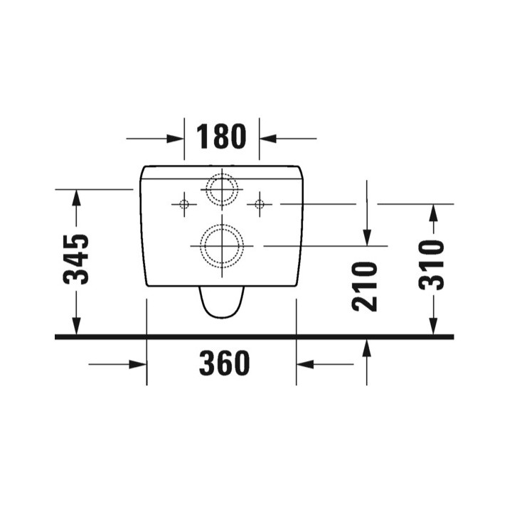 Miska toaletowa wisząca, 38,5x57cm, Duravit Qatego Rimless® - Biały błyszczący 