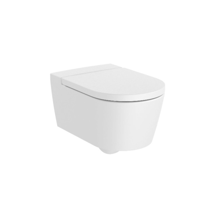 Miska WC podwieszana ROCA Rimless Round - Biały mat