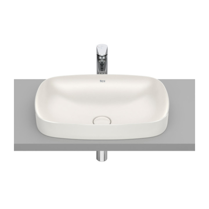 Umywalka blatowa cienkościenna Soft FINECERAMIC® - Beżowy