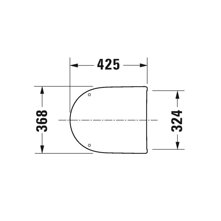 Deska sedesowa Qatego - Biały błyszczący
