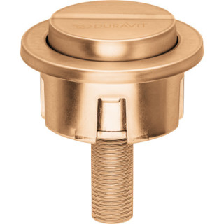 Przycisk spłukiwania DURAVIT - Brązowy szczotkowany