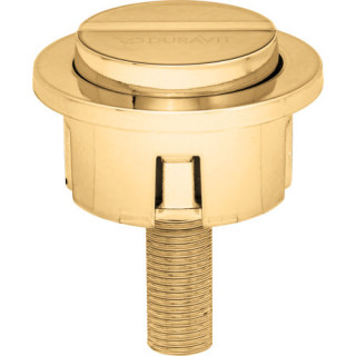 Przycisk spłukiwania DURAVIT - Złoto polerowane