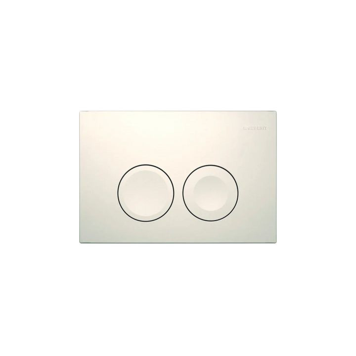 Przycisk spłukujący Geberit Delta35, przedni - biały