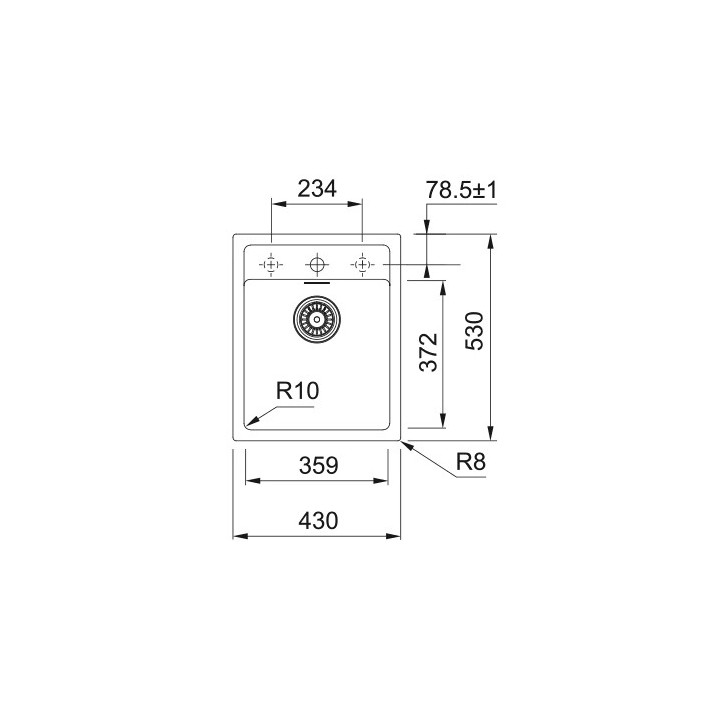 Zlewozmywak Franke Sirius SID 610-36 - Biały polarny 