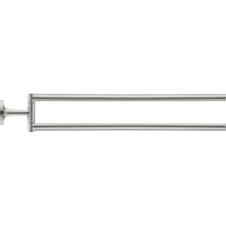 Wieszak na ręczniki Duravit Starck T - Stal nierdzewna szczotkowana