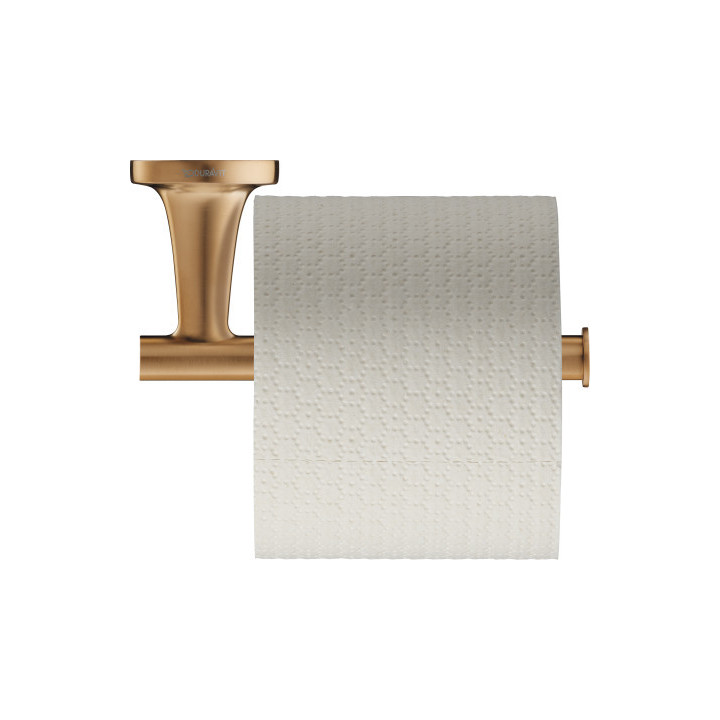 Uchwyt na papier toaletowy Duravit Starck T - Brąz szczotkowany