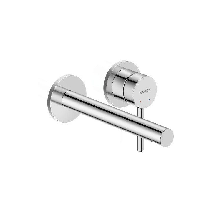 Jednouchwytowa bateria umywalkowa podtynkowa , Duravit Circle - Chrom błyszczący