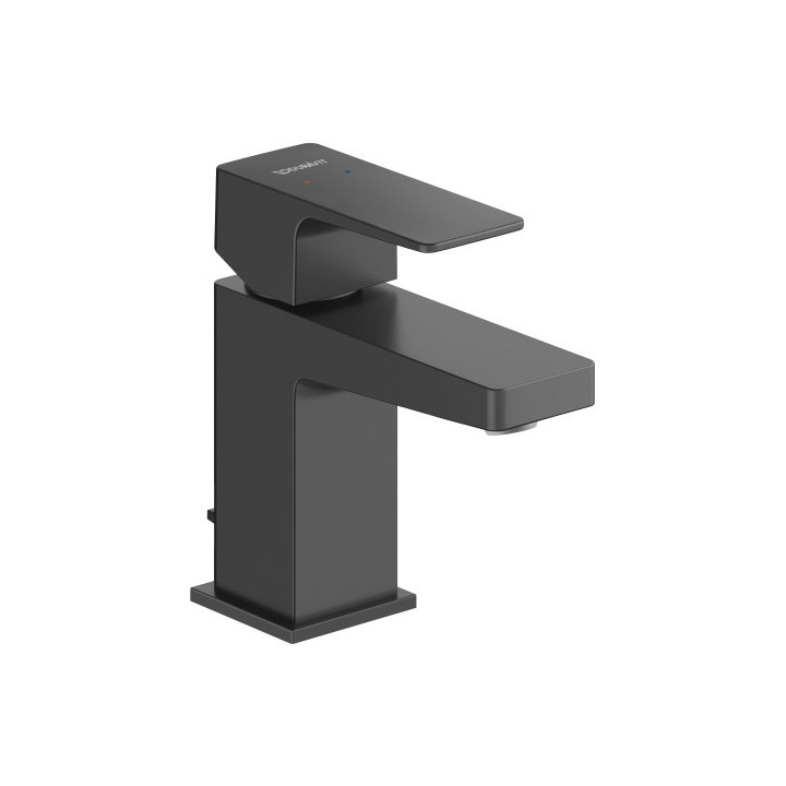 Jednouchwytowa bateria umywalkowa S, Duravit Manhattan - Czarny Mat