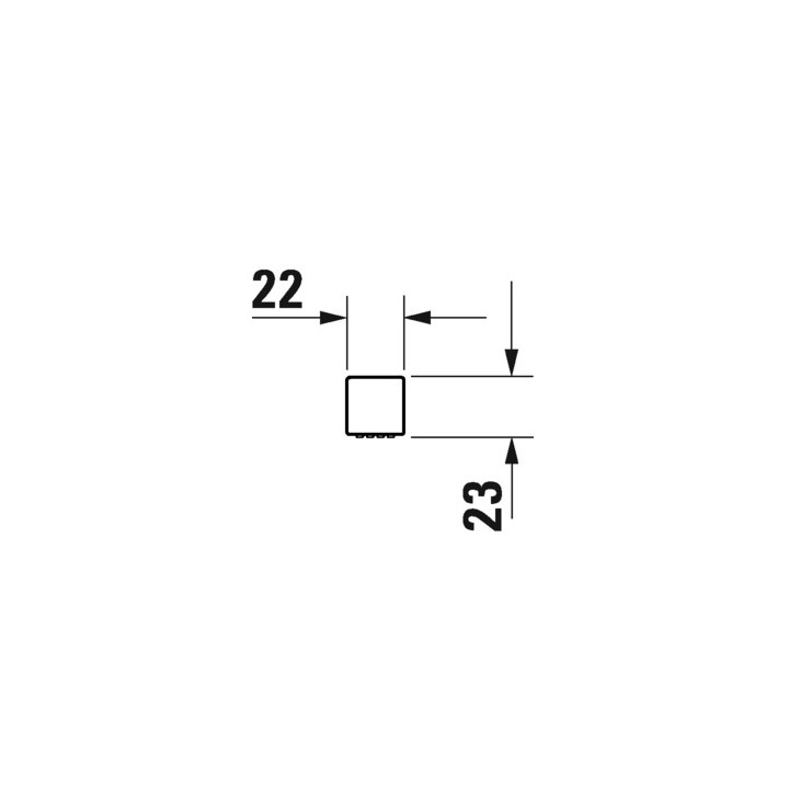 Słuchawka prysznicowa MinusFlow Duravit - Czarny Mat