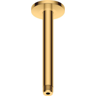 Ramię prysznicowe, sufitowe Duravit - Złoto polerowane