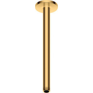 Ramię prysznicowe, sufitowe Duravit - Złoto polerowane