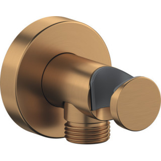 Przyłącze ścienne do węża Duravit - Brązowy szczotkowany