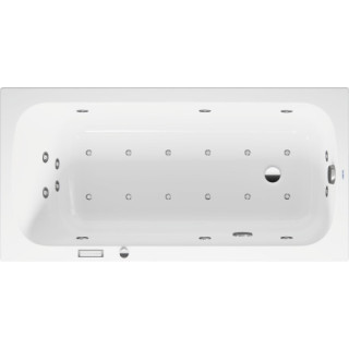 Wanna z hydromasażem 150x75cm, Qatego Combi-System E -  Biały