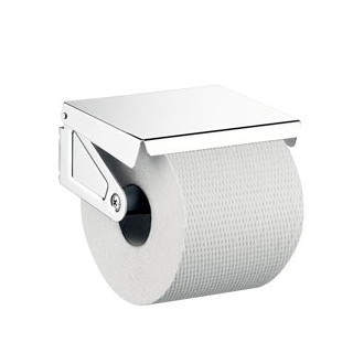 Uchwyt na papier toaletowy z klapką Emco Polo- sanitbuy.pl