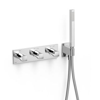 Bateria termostatyczna podtynkowa 4-drożna, TRES B-SYSTEM - Chrom 