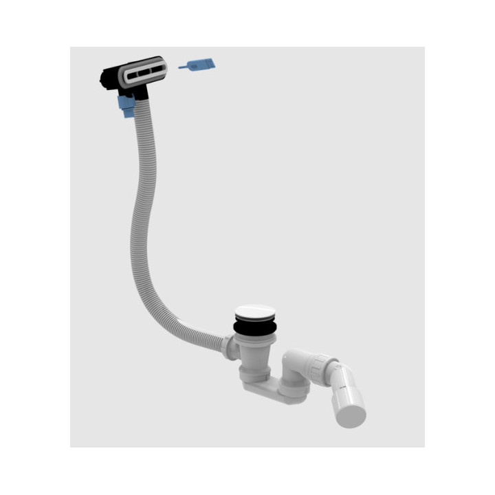 Zestaw przelewowo-odpływowy, 200 x 300 x 100 mm, Villeroy & Boch - Weiss Alpin