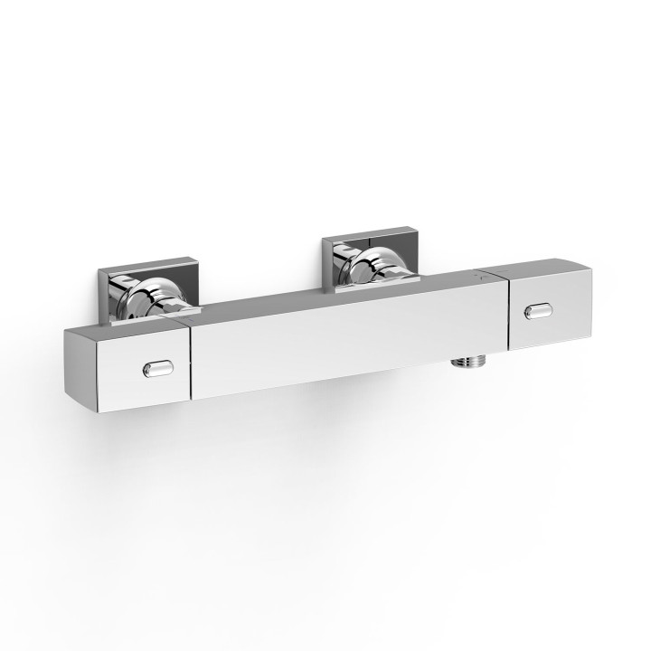 Bateria termostatyczna naścienna prysznicowa, TRES OVER-WALL - Chrom