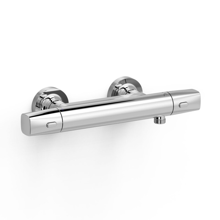 Bateria termostatyczna naścienna prysznicowa, TRES OVER-WALL -  Chrom