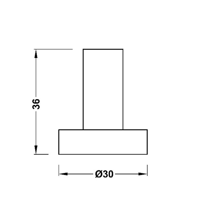 Wieszak, TRES ACCESORIOS BANYO - 24-K Matowe różowe złoto