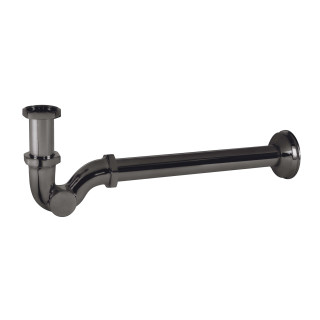 Syfon teleskopowy z regulacją do umywalki, TRES COMPL GRIFERIA - Czerń Metalizowana