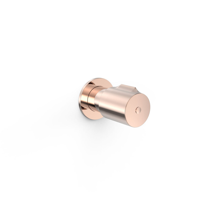 Zawór odcinający podtynkowy, TRES COMPL GRIFERIA - 24-K Różowe Złoto