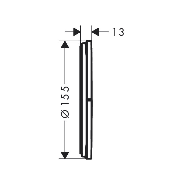 Zawór odcinający, podtynkowy do 3 odbiorników, Hansgrohe ShowerSelect Comfort S - Chrom 
