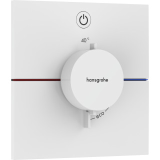 Bateria termostatyczna, podtynkowa do 1 odbiornika, Hansgrohe ShowerSelect Comfort E - Biały Matowy