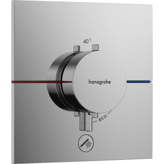 Bateria termostatyczna, podtynkowa do 1 odbiornika z dodatkowym wyjściem, Hansgrohe ShowerSelect Comfort E - Chrom 