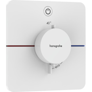 Bateria termostatyczna, podtynkowa do 1 odbiornika, Hansgrohe ShowerSelect Comfort Q - Biały Matowy