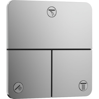 Zawór odcinający, podtynkowy do 3 odbiorników, Hansgrohe ShowerSelect Comfort Q - Chrom  
