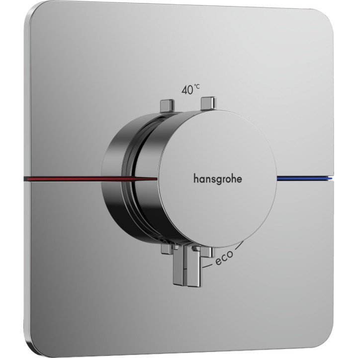Bateria termostatyczna, podtynkowa, Hansgrohe ShowerSelect Comfort Q - Chrom