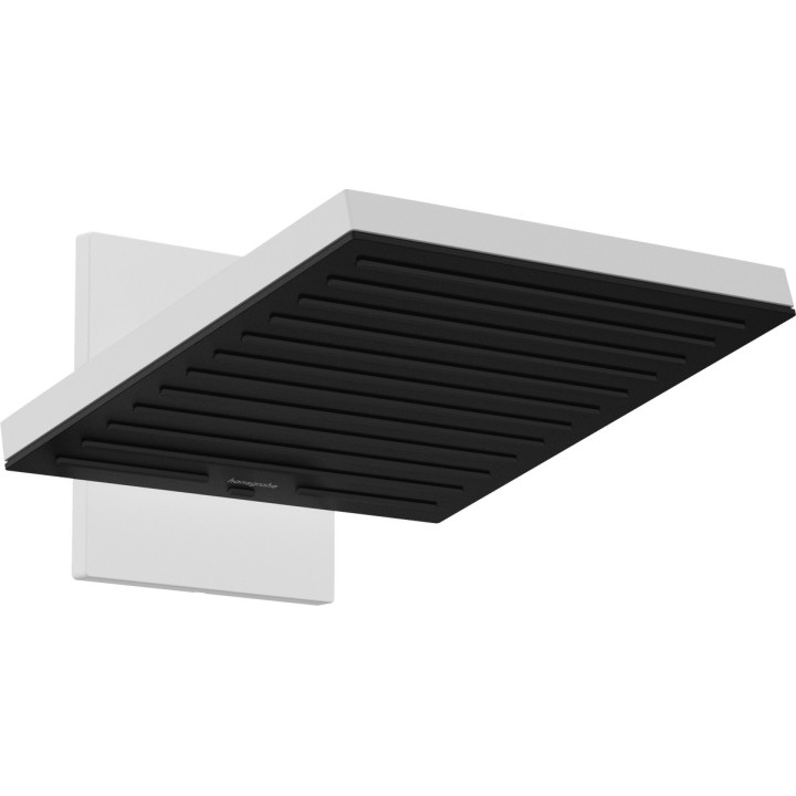 Głowica prysznicowa 260 2jet z przyłączem ściennym, Hansgrohe Pulsify E - Biały Matowy