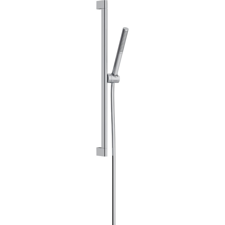 Zestaw prysznicowy 100 1jet EcoSmart+ z drążkiem 65 cm, Hansgrohe Pulsify S - Chrom  