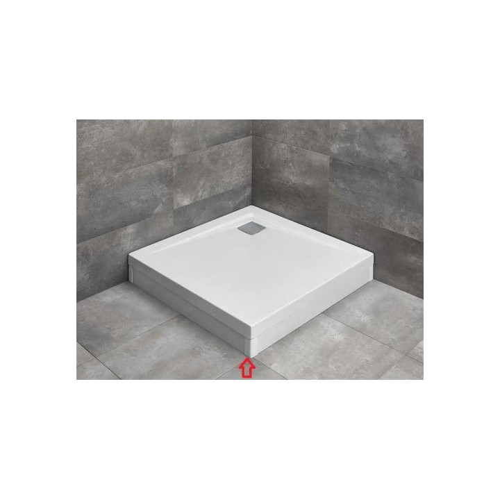 Panel Radaway 90 cm do brodzika Argos C lub D z obudową - biały