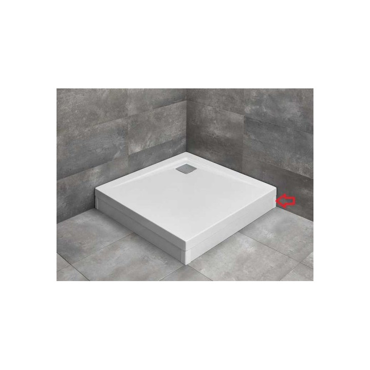 Zakończenie lewe Radaway do panela do brodzika Argos C lub D z obudową - biały