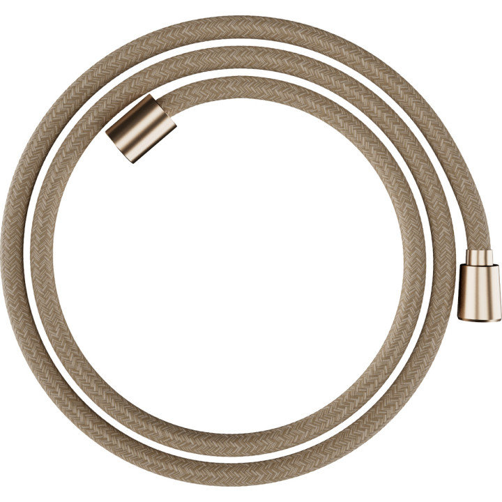 Tekstylny wąż prysznicowy 160 cm, Hansgrohe Designflex - Brąz Szczotkowany