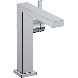 Jednouchwytowa bateria umywalkowa 150 Fine, CoolStart z kompletem odpływowym Push-Open, Hansgrohe  Tecturis E - Chrom 