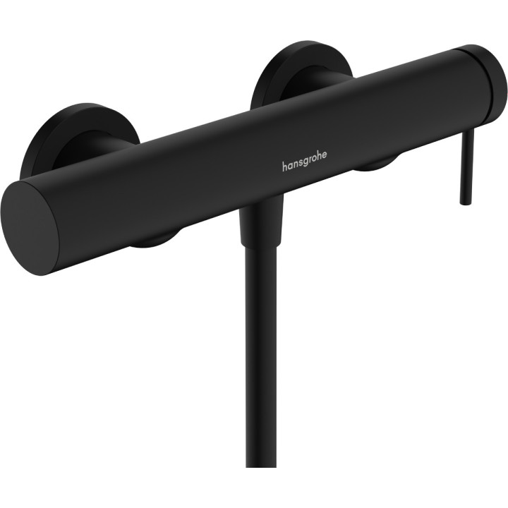 Jednouchwytowa bateria prysznicowa natynkowa, Hansgrohe Tecturis S - Czarny Matowy