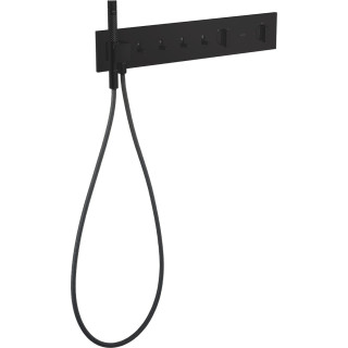 Moduł termostatyczny 610/110, podtynkowy do 4 odbiorników, AXOR ShowerComposition - Czarny Matowy