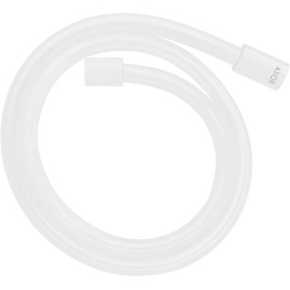 Wąż prysznicowy z efektem metalicznym 1,25 m z nakrętkami cylindrycznymi, AXOR Starck - Biały Matowy  