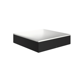 Umywalka nablatowa 400/400 bez otworu na baterię i przelewu, AXOR Suite Basins & Bathtub - Czarny Matowy