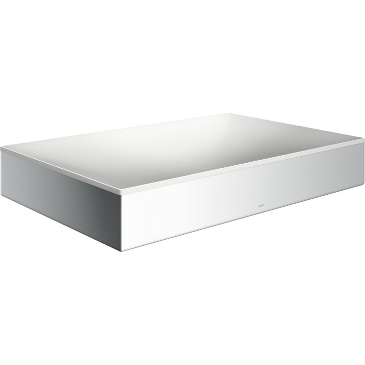 Umywalka nablatowa 600/400 bez otworu na baterie i przelewu, AXOR Suite Basins & Bathtub - Chrom