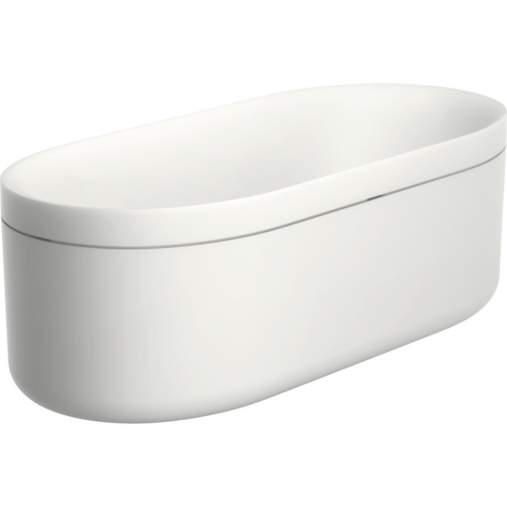 Wanna 1900/850, AXOR Suite Basins & Bathtub - Czarny Chrom Szczotkowany