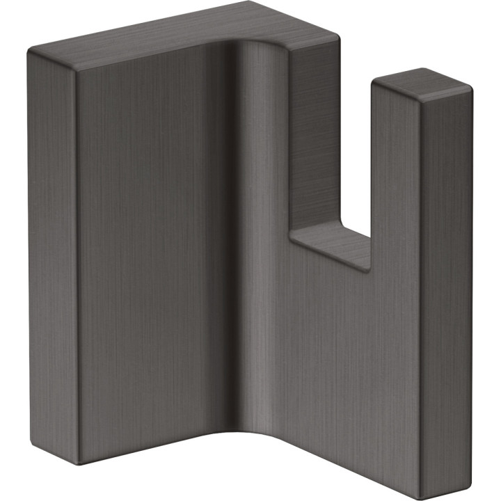 Haczyk na ręcznik, AXOR Universal Rectangular - Czarny Chrom Szczotkowany