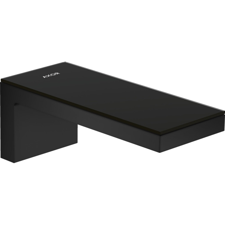 Wylewka wannowa, AXOR MyEdition - Czarny Matowy/Czarne Szkło