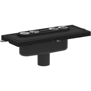 Zestaw podstawowy do odpływu liniowego, montaż wertykalny, AXOR uBox universal 