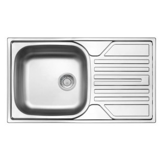 Zlewozmywak 1-komorowy Deante Doppio, 48x43cm, satyna